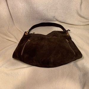 Christopher Kon Suede Handbag